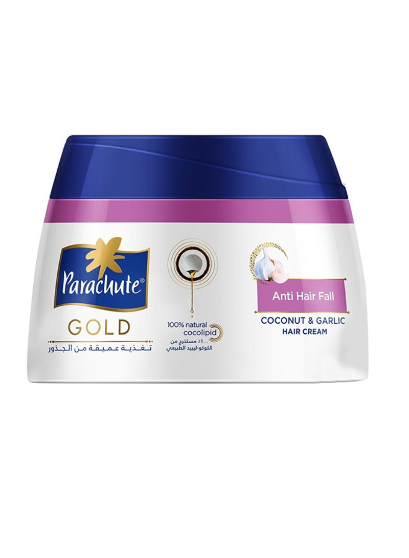Gold Anti-Hair Fall Coconut And Garlic Hair Cream 210millimeter