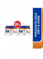 Gold Hair Cream Soft And Natural Shine 140ml Pack of 2