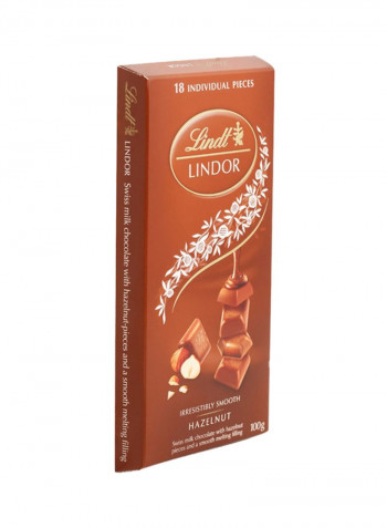 Lindor Swiss Milk Chocolate With Hazelnut 100g