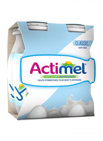 Classic Plain Dairy Low Fat Drink 93ml Pack of 4