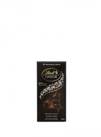Lindor Extra Dark Chocolate Irresistibly Smooth 100g