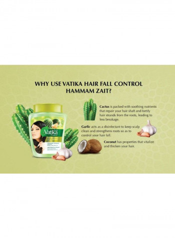 Vatika Naturals Hot Oil Treatment Hair Fall Control Musk 500g