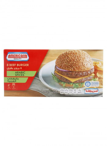 Arabic Spices Flavored Beef Burger 448g
