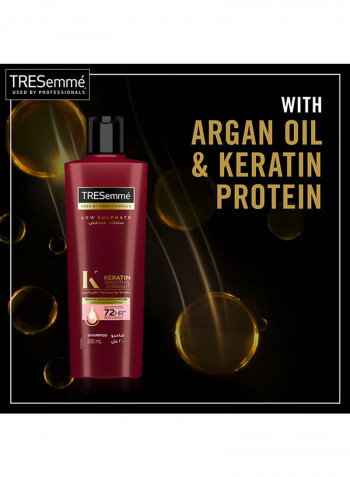Keratin Smooth And Straight With Argan Oil And Keratin Protein 200ml