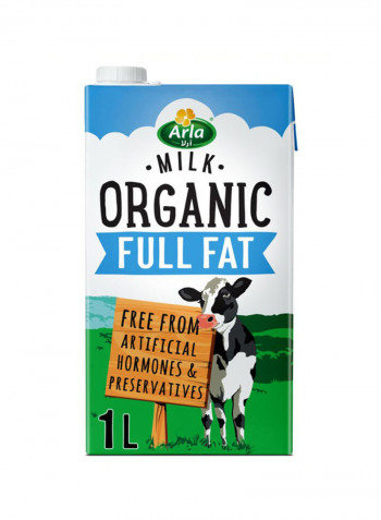 Organic Milk Full Fat  1L