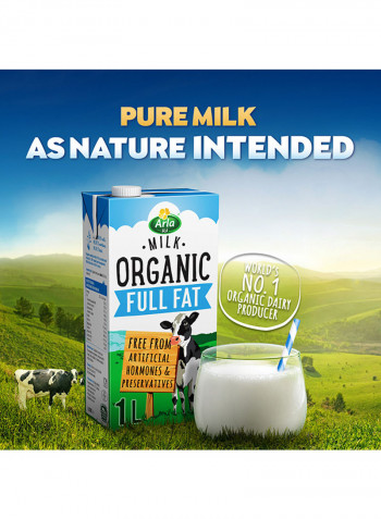 Organic Milk Full Fat  1L
