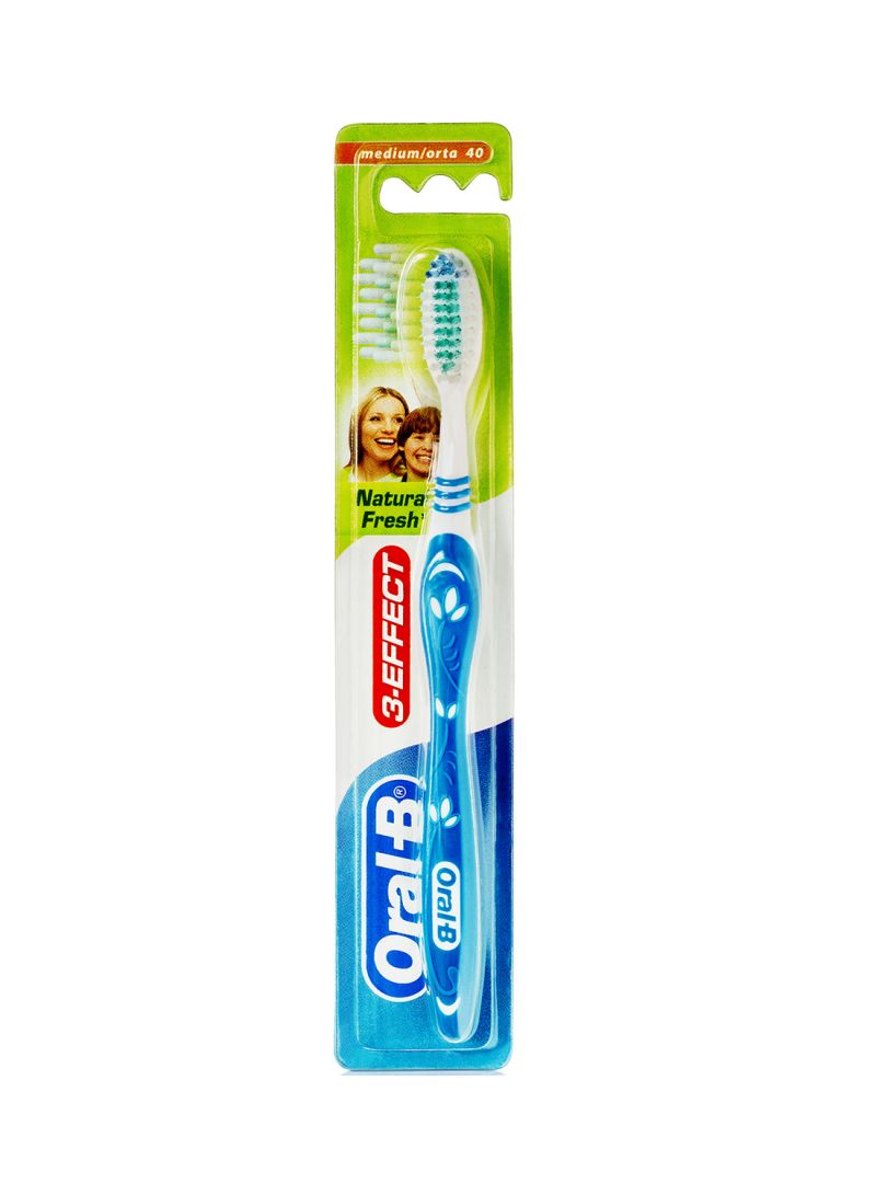 3-Effect Natural Fresh Toothbrush 40 Medium