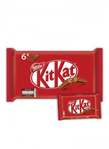 Milk Chocolate Wafer Bar 41.5g Pack of 6