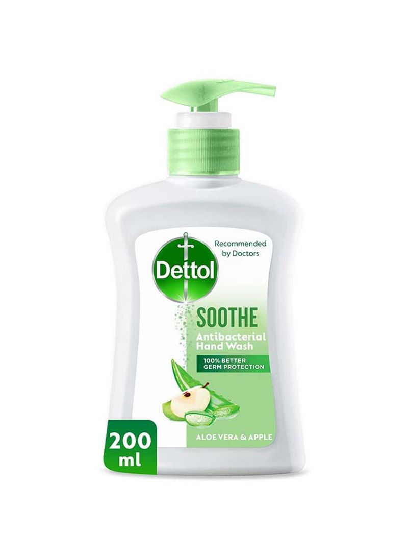 Soothe Anti-Bacterial Liquid Hand Wash 200ml - Aloe Vera And Apple