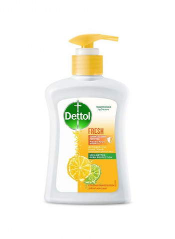 Fresh Anti-Bacterial Liquid Hand Wash 200ml - Citrus And Orange Blossom