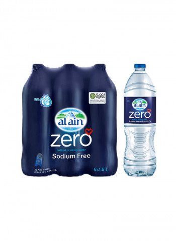 Zero Water 1.5L Pack of 6