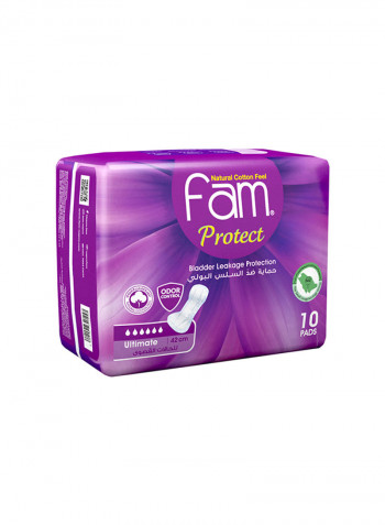 10 Piece Protect Ultimate Sanitary Pads