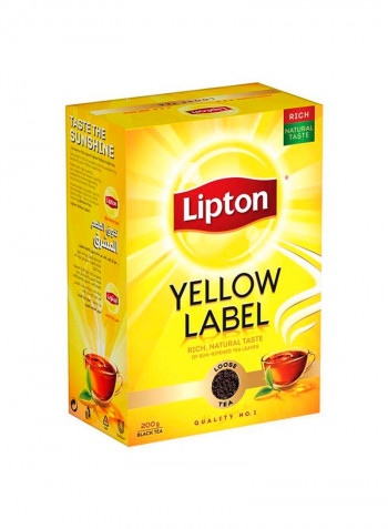 Yellow Label Black Loose Tea 200g