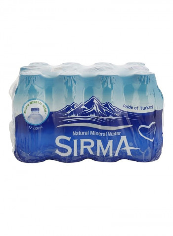 Natural Mineral Water 200ml Pack of 12
