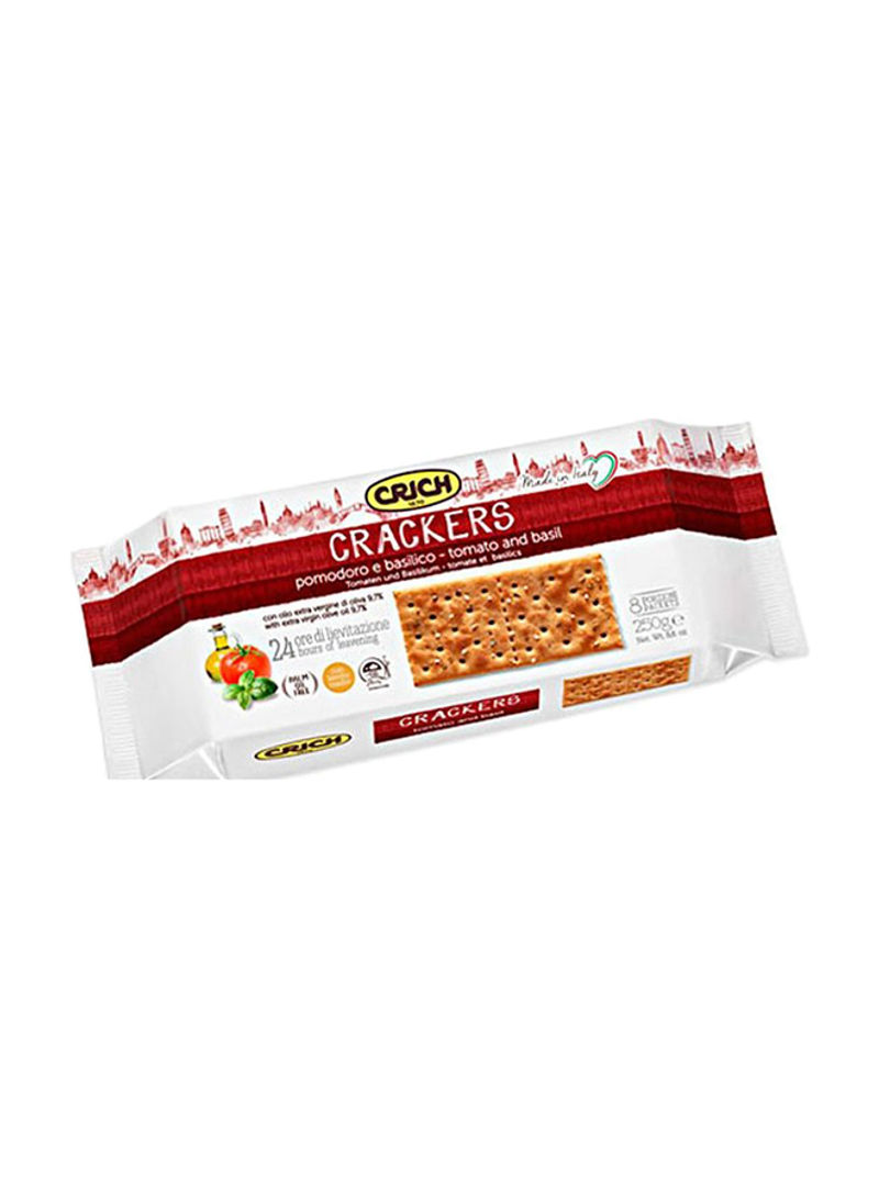 Tomato And Basil Crackers 250g