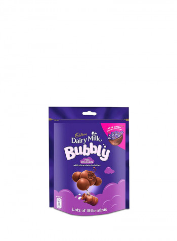 Dairy Milk Bubbly Chocolate 204g