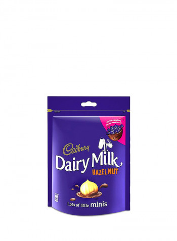 Dairy Milk Hazelnut Minis Bag 168g