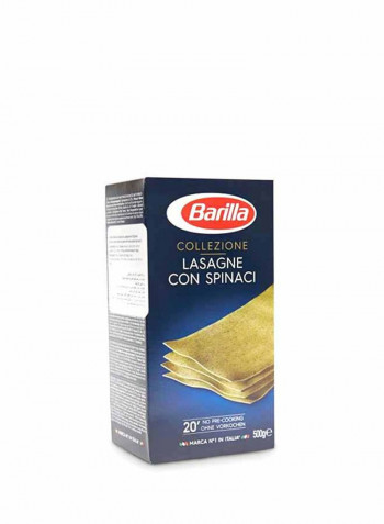 Collezione Lasagne Con Spinaci 500g