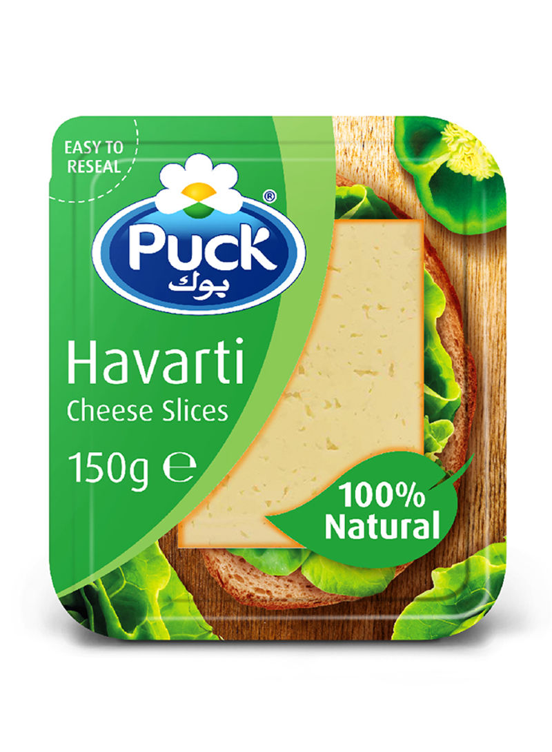 Havarti Natural Cheese Slices 150g