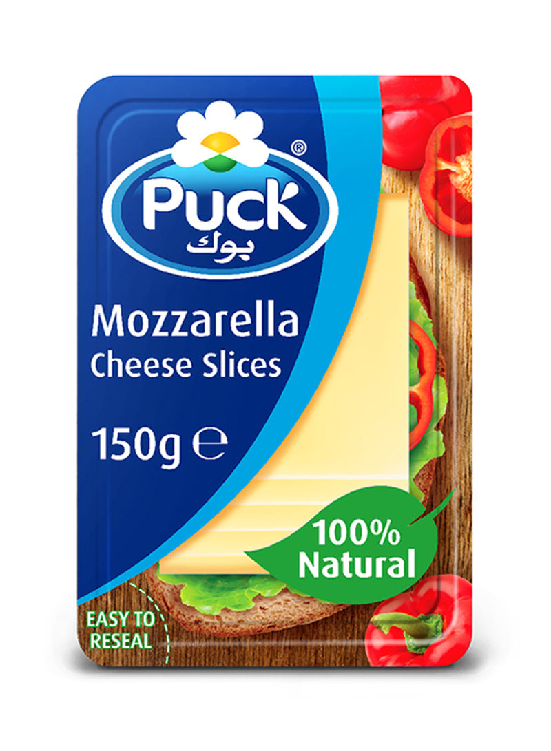 Mozzarella Natural Cheese Slices  150g