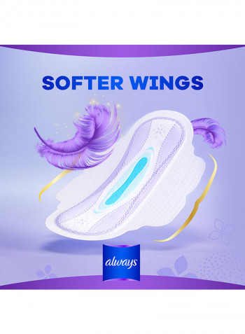 All In One Ultra Thin, Large Sanitary Pads With Wings, 7 Count