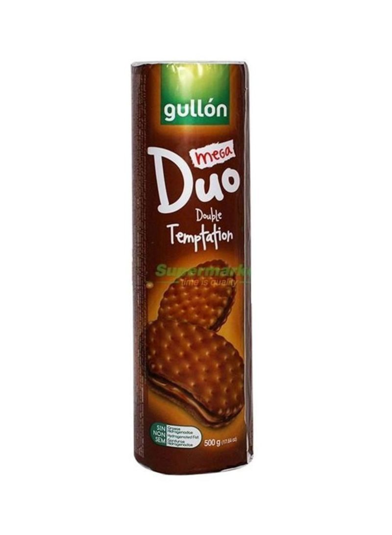 Mega Duo Double Temptation Chocolate Biscuits