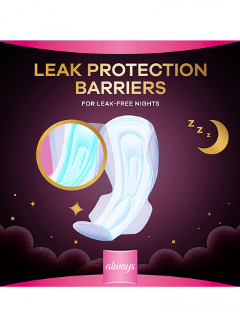 Dreamzz Pad Cotton Maxi Thick, Night Long 7 Sanitary Pads With Wings