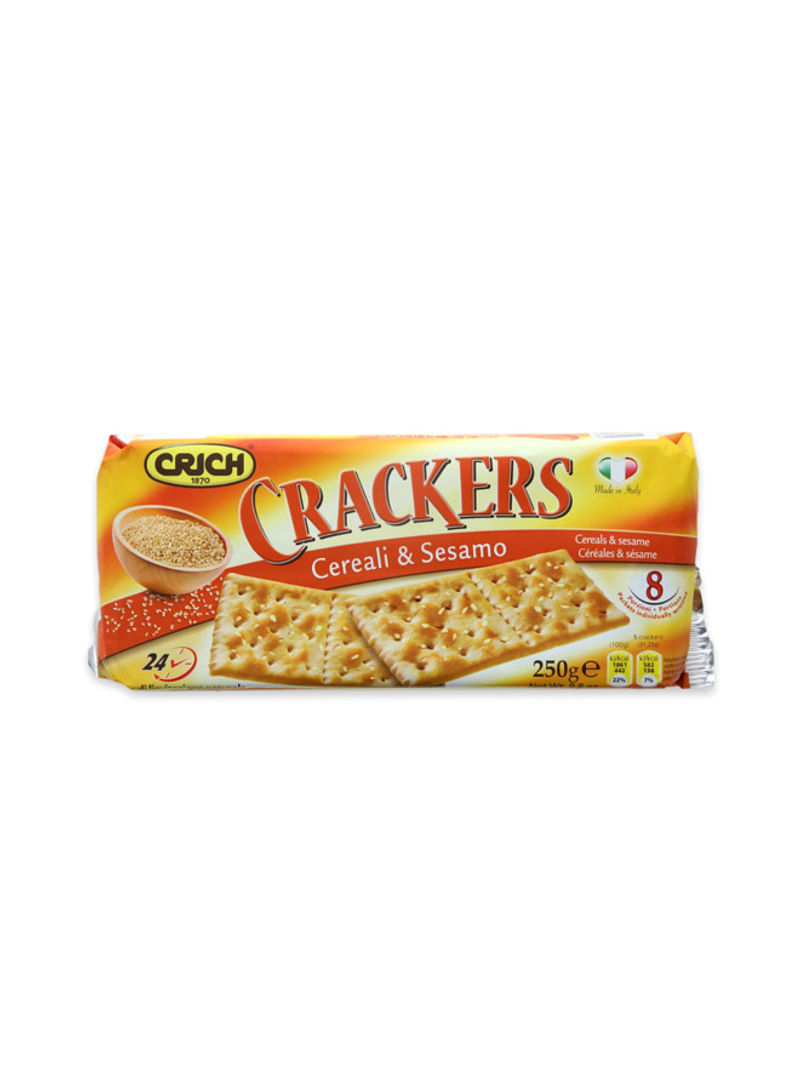 Cereals And Sesame Crackers 250g