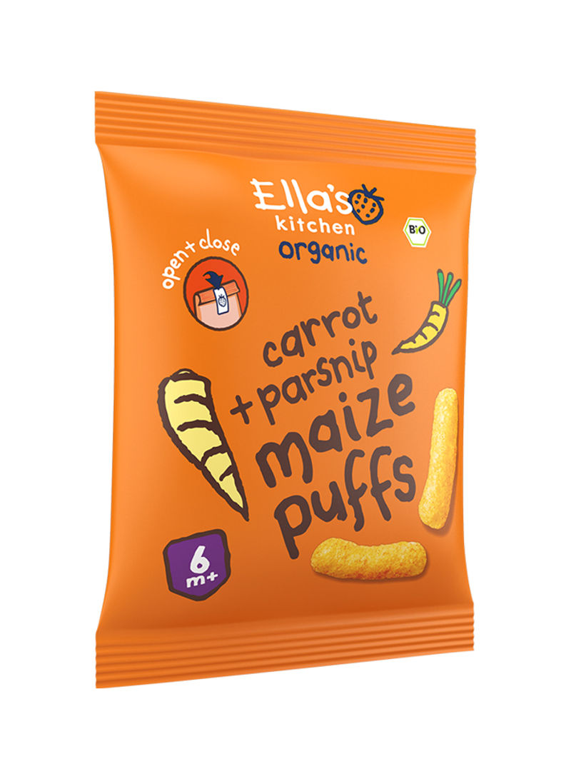 Organic Carrot With Parsnip Melty Puffs 20g