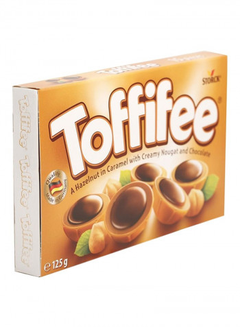Toffifee of Hazelnut In Caramel With Creamy Nougat and Chocolate 125g