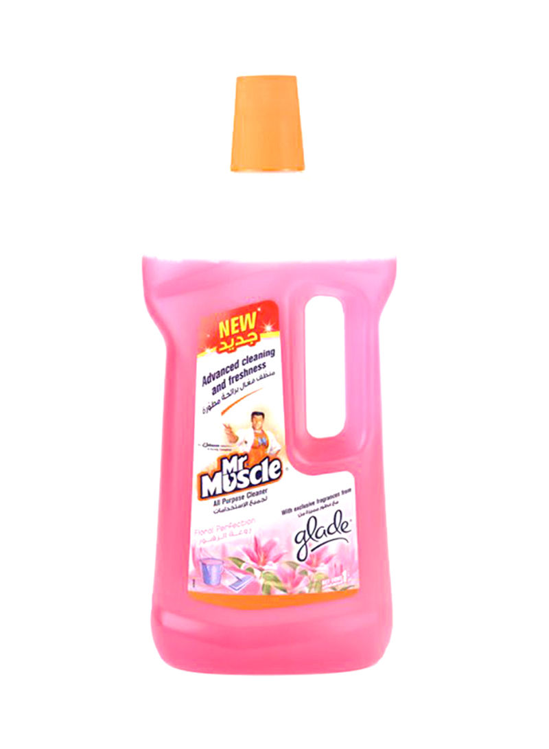 Multi-Purpose Floral Liquid Cleaner Pink 1L