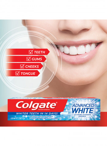 2-Piece Advanced Whitening Toothpaste Set 100x2ml