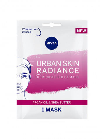 Urban Skin Radiance Sheet Face Mask