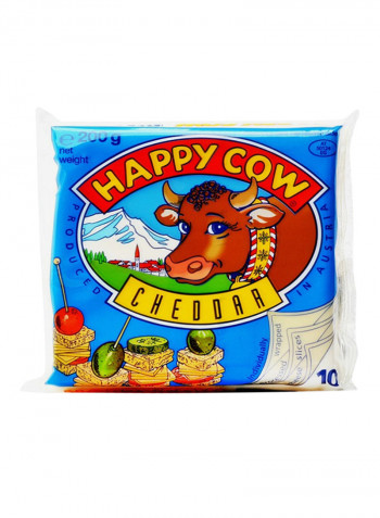 Slice Cheddar Cheese 200g