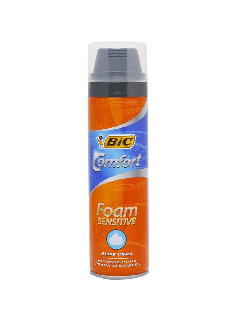 Comfort Sensitive Shaving Foam Multicolour 250ml