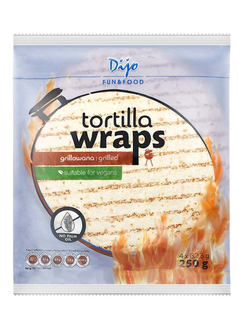 Tortilla Grill 250g Pack of 4