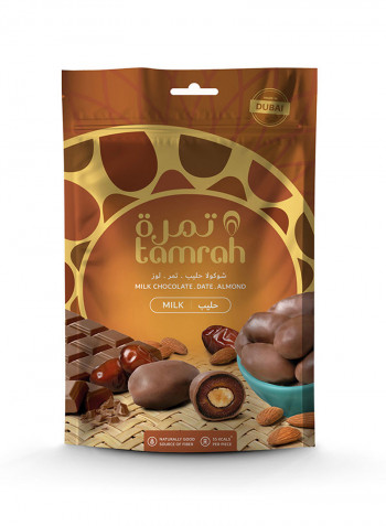 Milk Chocolate Covered Date With Almond 100g