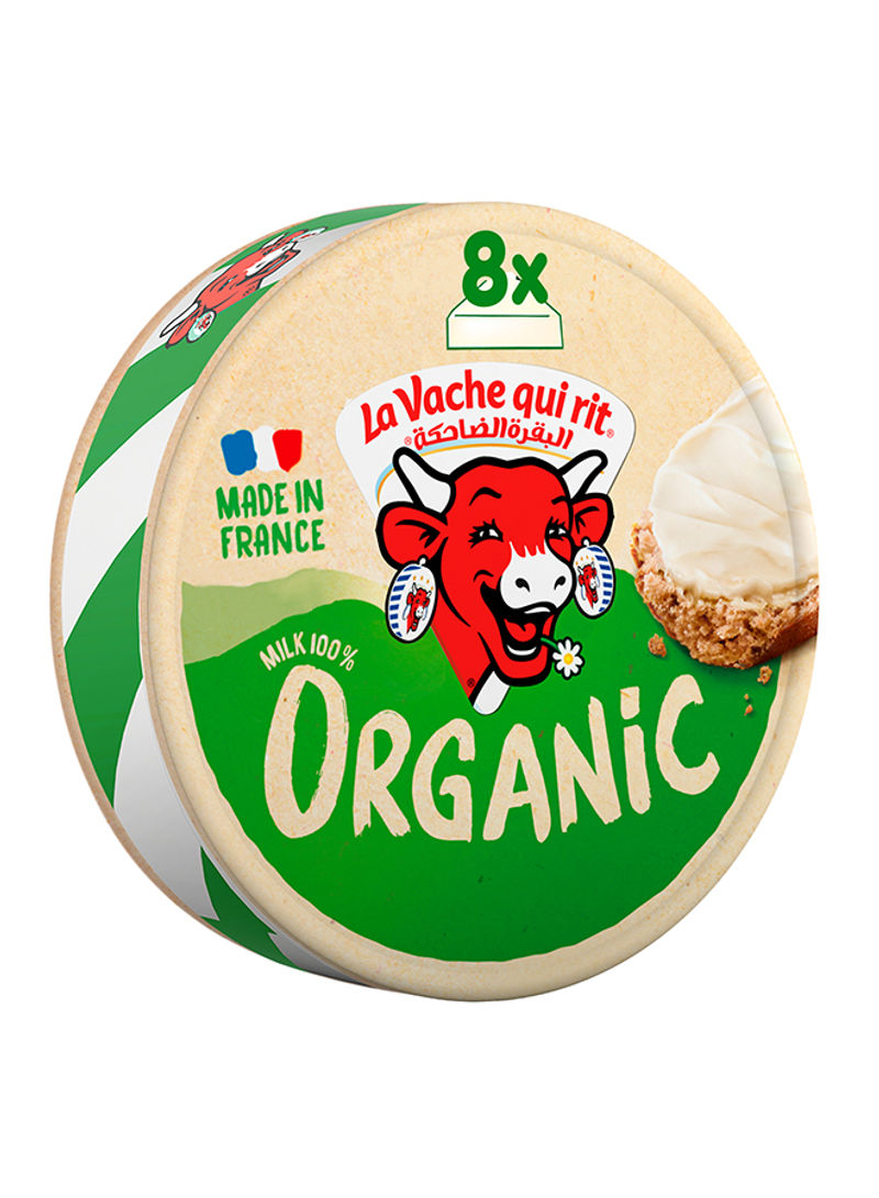 Organic Spreadable Cheese Triangles 8 Portions 128g