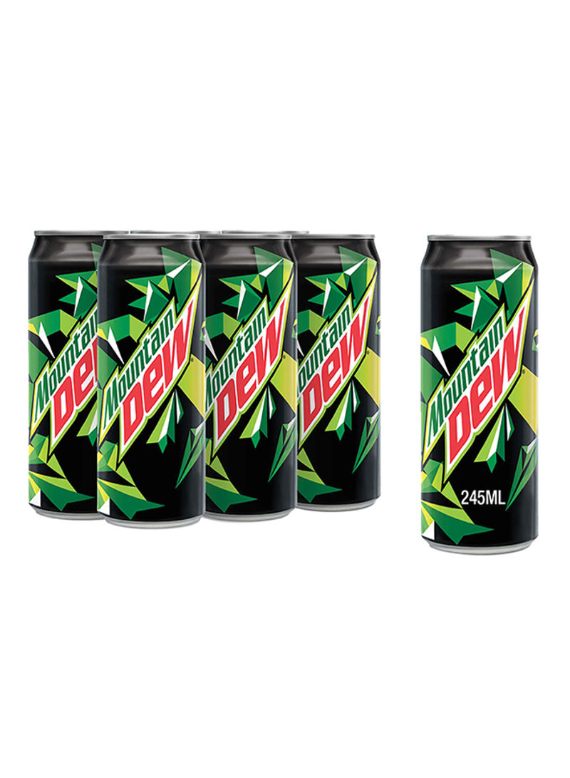 Mountain Dew 245ml Pack of 6