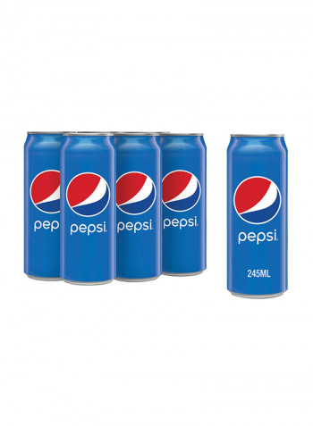 Carbonated Drink Cans 245ml Pack of 6
