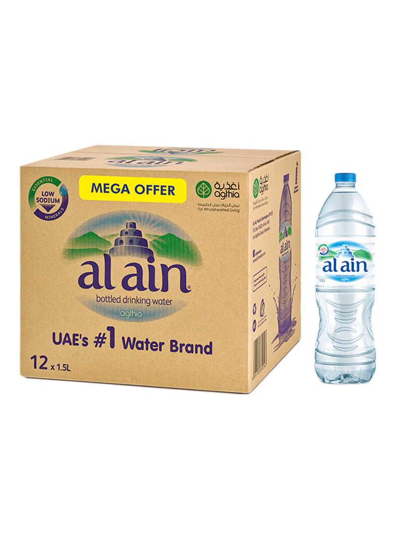 Drinking Water 1.5L Pack of 12