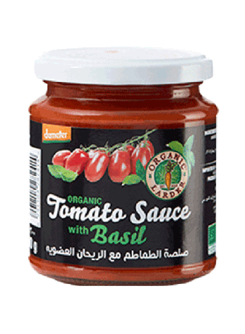 Organic Tomato Sauce With Basil 300g