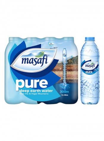 Pure Low Sodium Natural Water 500ml Pack of 12