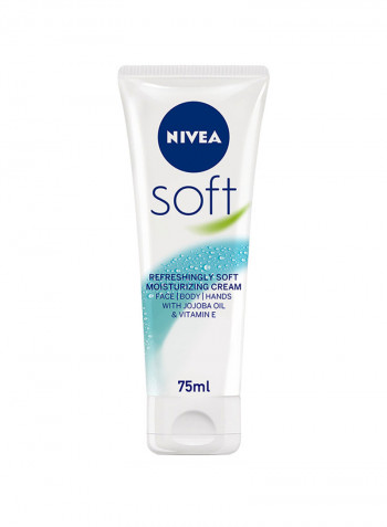 Soft Refreshing And Moisturizing Cream, Tube 75ml