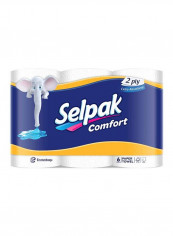 Comfort Kitchen Paper Towel 90 Sheets x 2ply, Pack of 6 Rolls