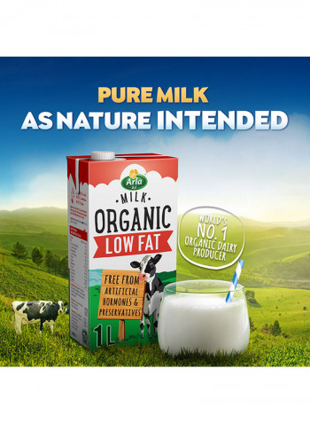 Organic Milk Low Fat 1L