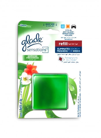 Sensation Morning Freshness Refill Green 8g