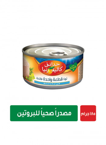 Canned Light Tuna Solid In Water 185g