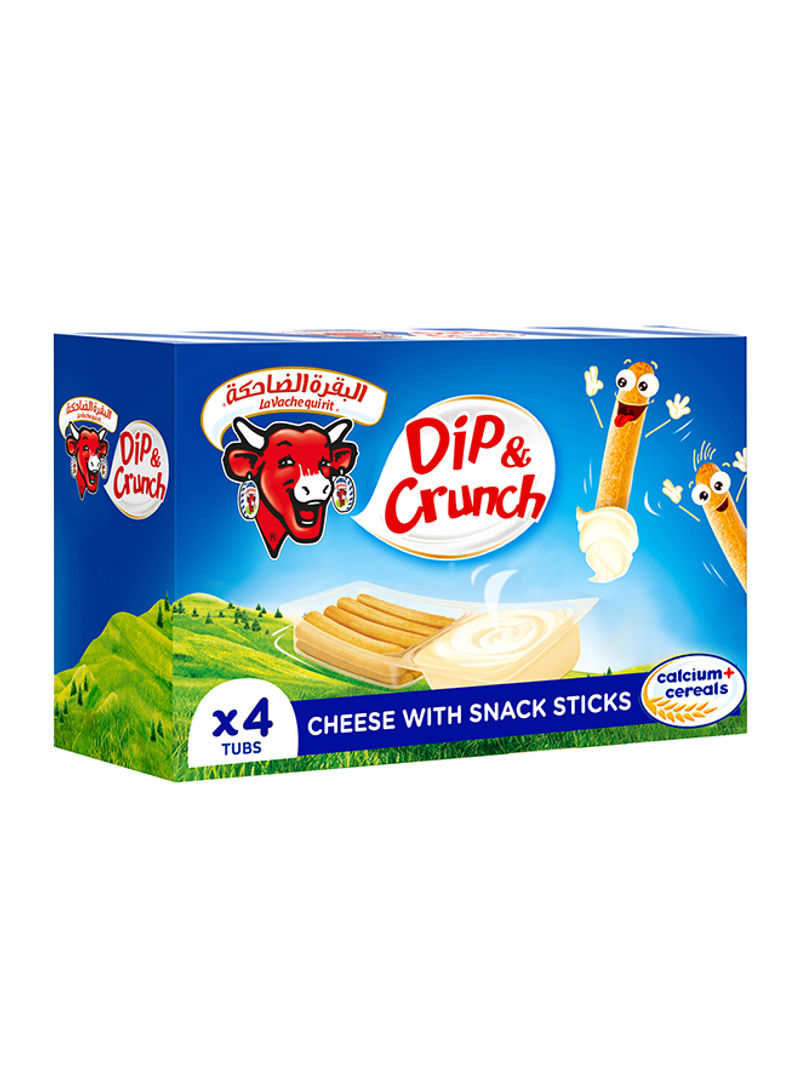 Dip And Crunch, Cheese And Breadstick Snack, 4 Pieces 140g