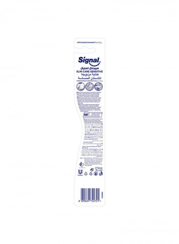 Slim Care Sensitive Toothbrush Multicolour
